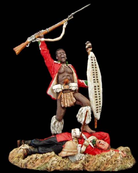 Conte Zulu Wars British 24th Foot 8 Figures Set #1 New Unplayed 